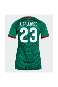 Meksiko Jesus Gallardo #23 Jalkapallovaatteet Naisten Kotipaita MM-kisat 2026 Lyhythihainen
